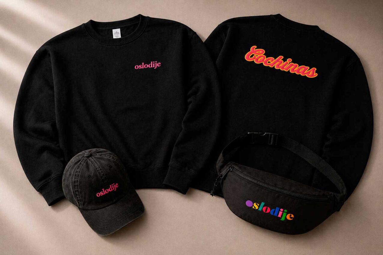 Merchandising ecológico de la serie Cochinas | Proyecto en Valladolid