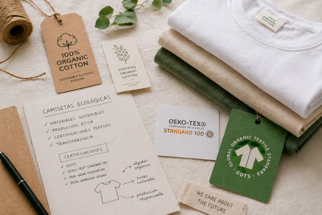 evitar el greenwashing al comprar camisetas ecológicas para tu empresa