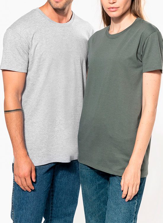 Kariban 185gr. Camiseta unisex de algodón orgánico