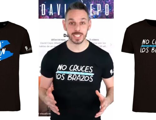 Camisetas ecológicas personalizadas para David Cepo