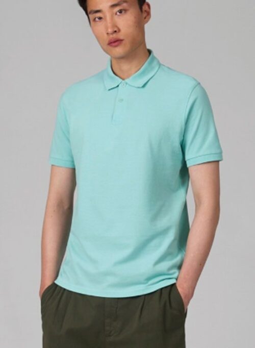 Colors Plus. Polo hombre algodón orgánico